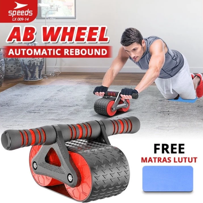 SPEEDS Ab Wheel Abs Roller Automatic Rebound 009-14