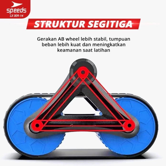 SPEEDS Ab Wheel Abs Roller Automatic Rebound 009-14 - Image 3